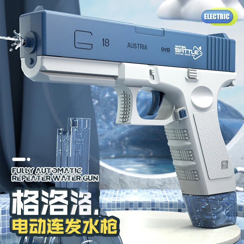 Electric M416 Water Gun with Full Automatic Shooting – Rechargeable Summer Outdoor Water Blaster