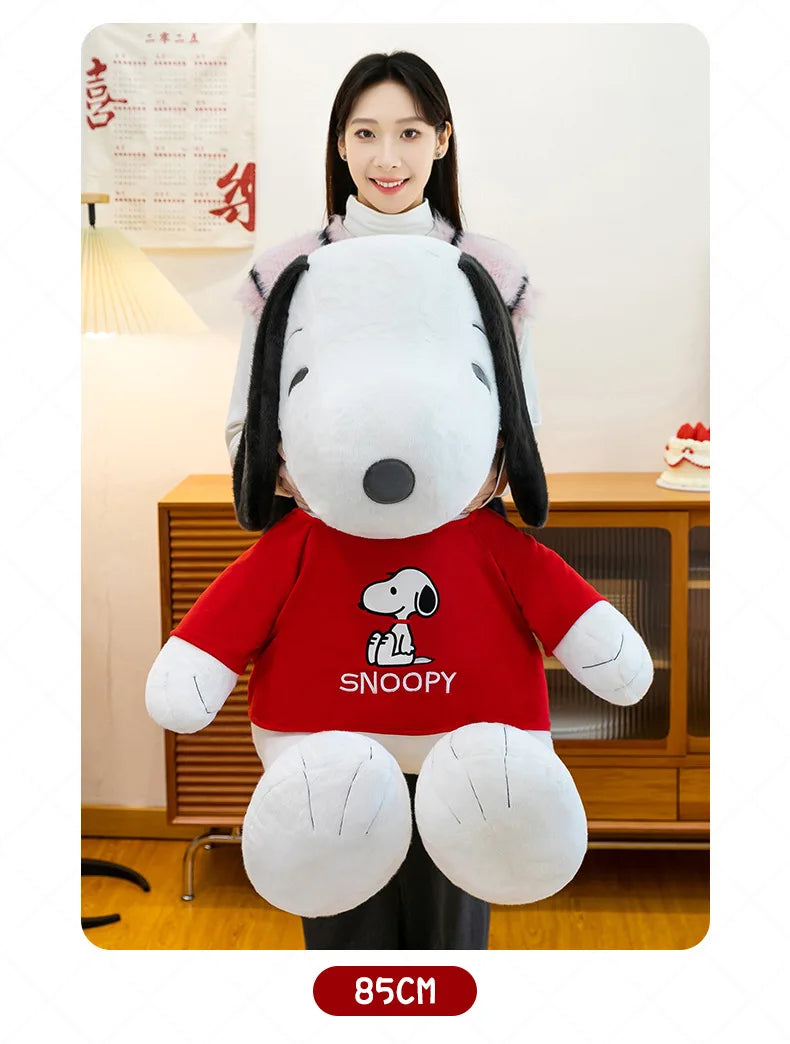 Cute Cartoon Dog Plush Backpack Soft Stuffed Pillow