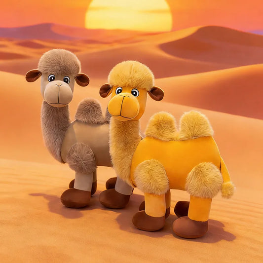 Cute Desert Camel Plush Stuffed Doll Toy