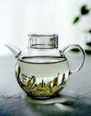 200ml Heat Resistant Small Glass Teapot Household Mini Green Tea Pot Single Person Kungfu Tea Set Accessories Tea Maker
