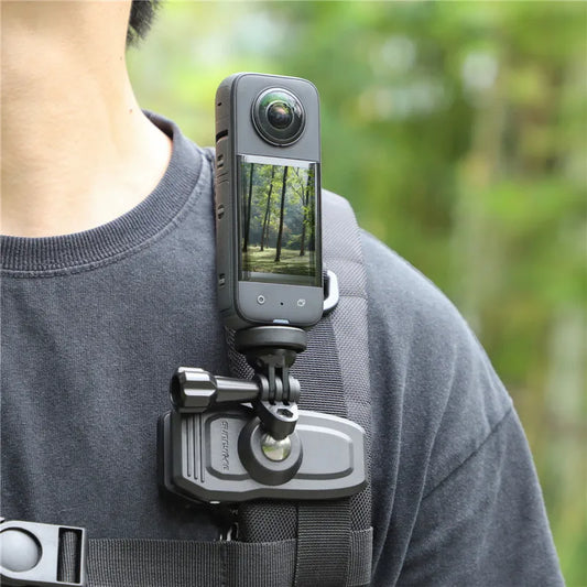Magnetic Backpack Clip Mount for Action Cameras and Pocket Cameras