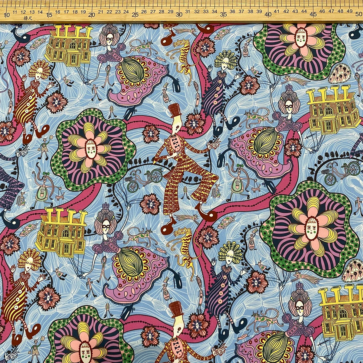 80s 100% Cotton Poplin Like Liberty cotton fabric meter 2025 Shirley Smith Sewing Making Dress Clothing Handmade Kids Dly cloth