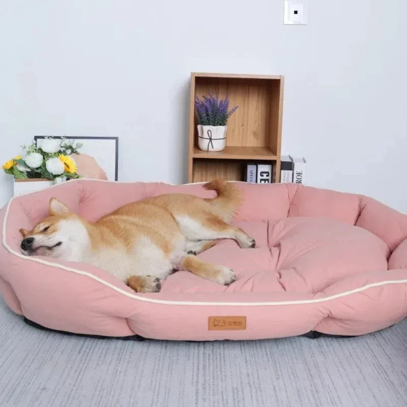 Fluffy Plush Pet Sofa Bed Cushion for Dogs and Cats