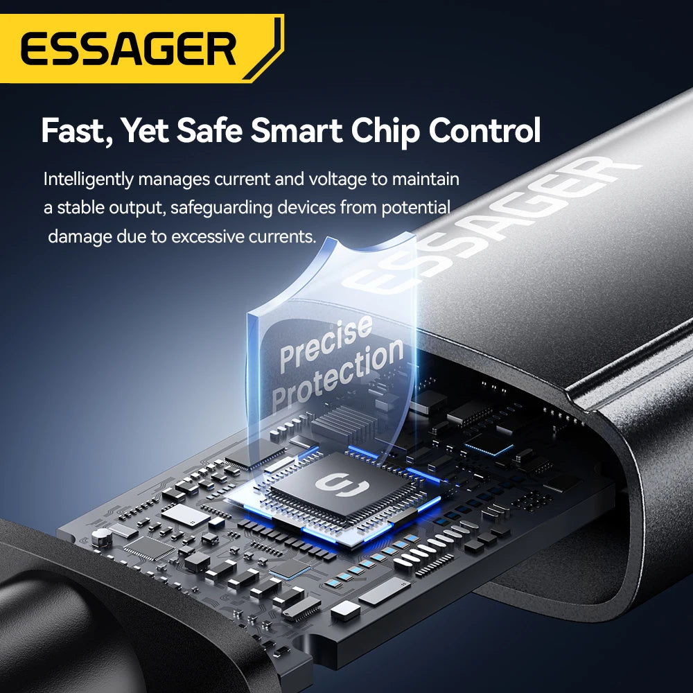 2-in-1 100W Fast Charging Multi Cable (Type-C / Micro / Lightning)