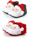 Christmas  Shoes  Winter Snow Boots Cute Cartoon Santa Claus Warm  Walking Shoes Girls Boy Crib Shoes First Walker