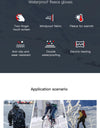Winter Outdoor Heating Ski Riding Gloves Black Waterproof With Battery Warm Electric Heating Temperature Control Cycling Gloves