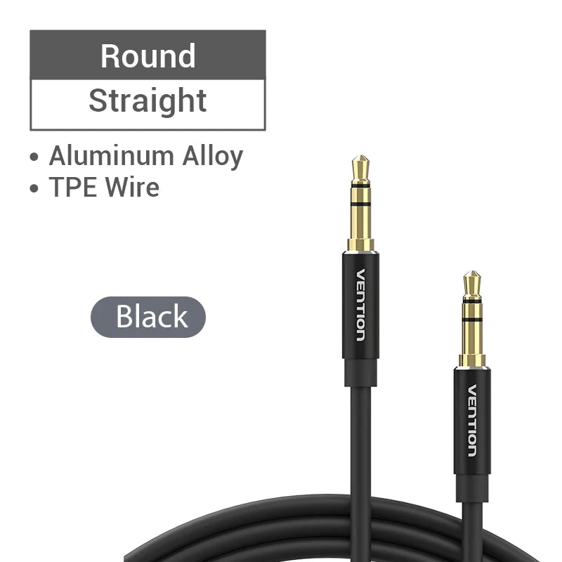 Aux Cable 3.5MM Jack Male to Male 3.5mm Audio Cable Jack for JBL Headphones Xiaomi Oneplus Speaker Cable Car Aux Cord