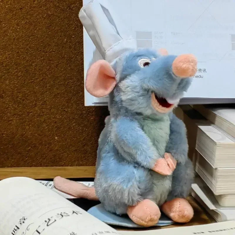16cm Store Ratatouille Chef Remy Magnetic Shoulder Plush Toy Gifts Kawaii Plush Stuff Toys For Friends Birthday Gift