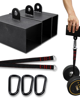 Metal Pinch Block with Loading Strap Climbing Power Grips Forearm Finger Exerciser Strength Training Strengthener Workout