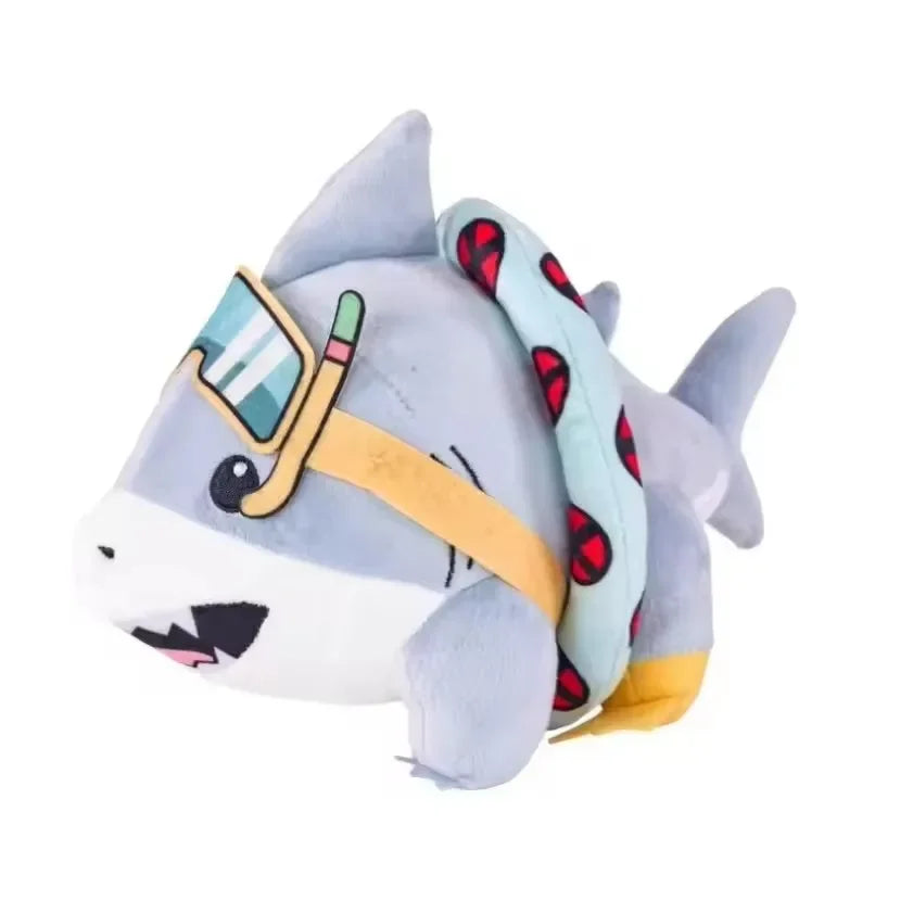 20cm Cute Cartoon Shark Plush Toy Soft Stuffed Animal Doll