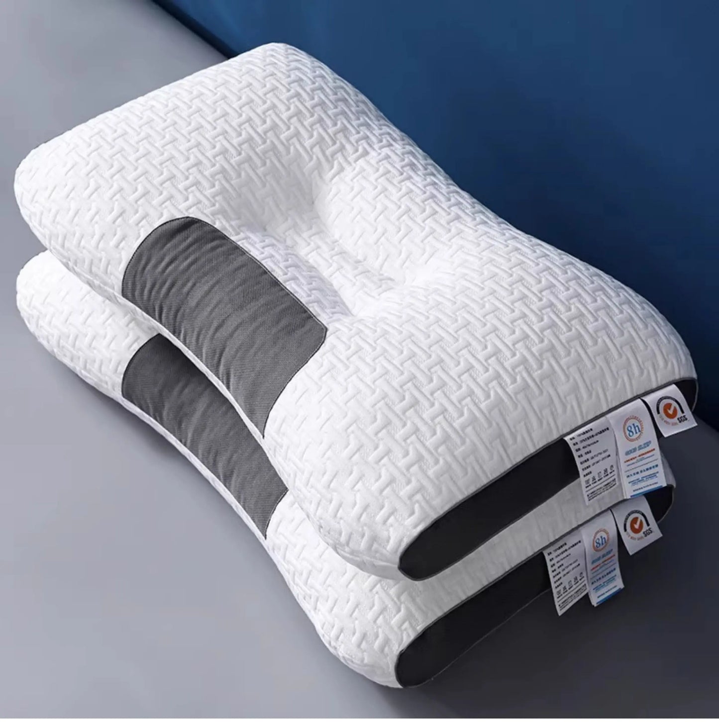 Deep Color Ne Massaging Pillow for Sp Home Use Single Person Dormi Durable Str Relief U-aped Portable Pillow