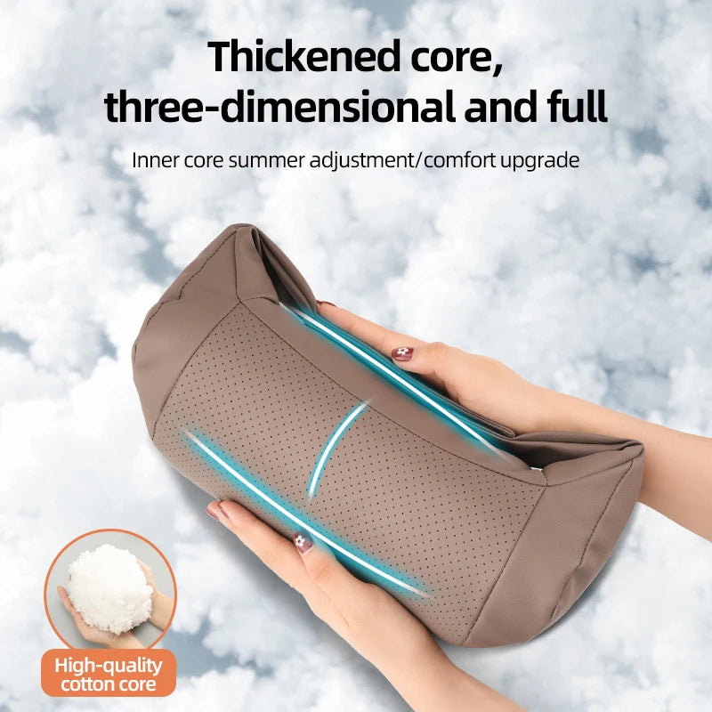 Car Seat Headrest Universal Travel Rest 3D Neck Pillow Protect Neck Soft Fluffy Comfortable Neck Rest Car Accessories