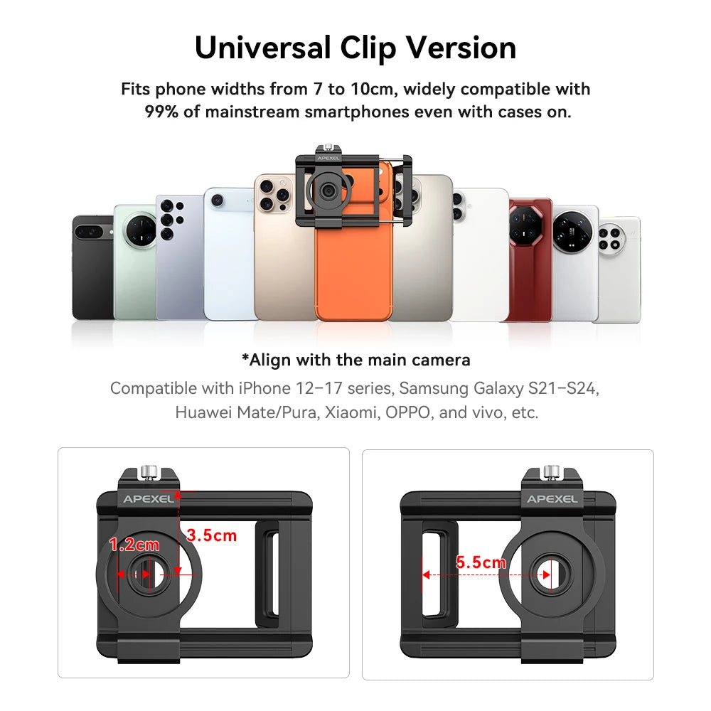 2X Smartphone Portrait Lens with Natural Bokeh Effect 50mm