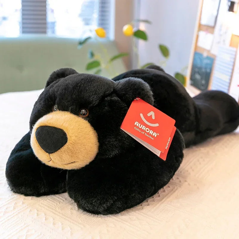 Party Bear Plush Sleeping Pillow Husky Doll Dinosaur Soft Doll Birthday Gift Girl