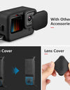 for Gopro Hero 12 11 10 9 Black Tempered Glass Screen Protector Lens Protective Film for Go pro 10 Camera Accessories