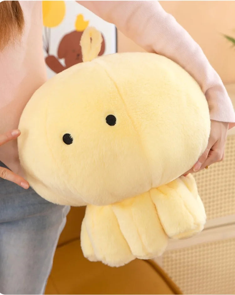 Kawaii Jellyfish Stuffed Doll Plush Toy Kids Anime Lovers Cute Birthday Gift for Boys Girls Best Friend Present Home Decor