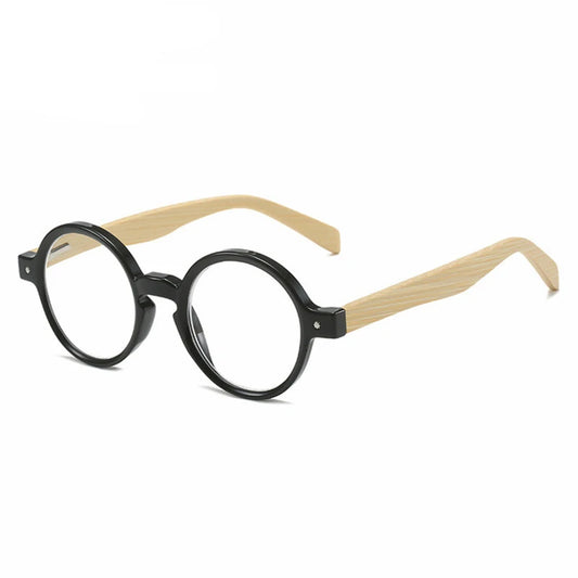 Retro Round Reading Glasses with Colourful Frame for Men and Women