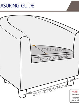 Tub Club Armchair Covers Leaves Jacquard Bar Chair Cover Solid Color Relax Single Sofa Slipcovers with Seat Cushion Cover Home