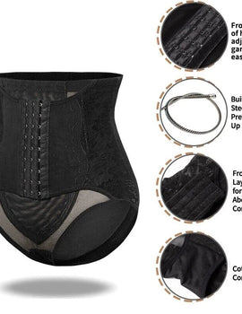Women Waist Trainer Body Shaper High Waist Shaping Panties Tummy Control Knickers Slimming Underwear Postpartum Recovery Briefs