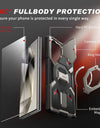 Magnetic MagSafe for Samsung Galaxy S25 Ultra Case with Ring Stand Upgraded Camera Lens Protector Phone Case Screen Protector