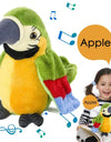 Parrot Talking Electronic Speaking Record Repeats Cute Soft Stuffed Animal Bird Doll Children Kids Baby Gift