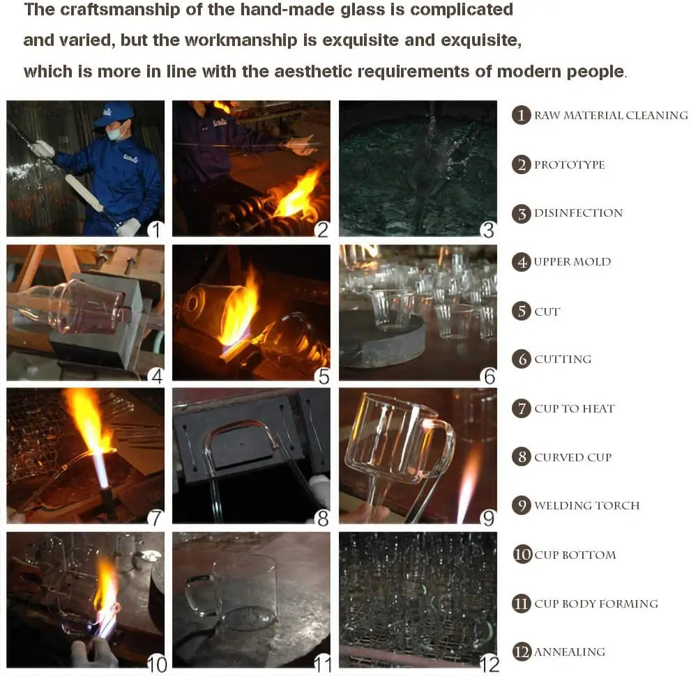 200ml Double Wall Glass Coffee Mug Heat-resistant Espresso Cup Thermo Insulated Cup For Latte Cappuccino Tea Drinkware Set