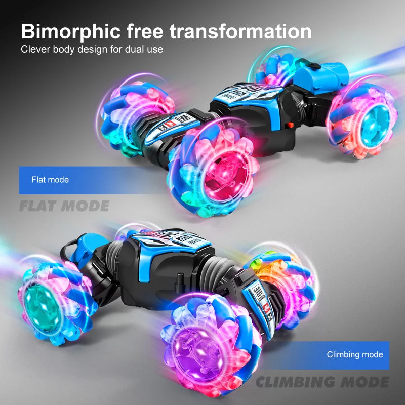 1 to 20 Scale Gesture Sensor 4WD Rotating Stunt Drift Remote Control Car