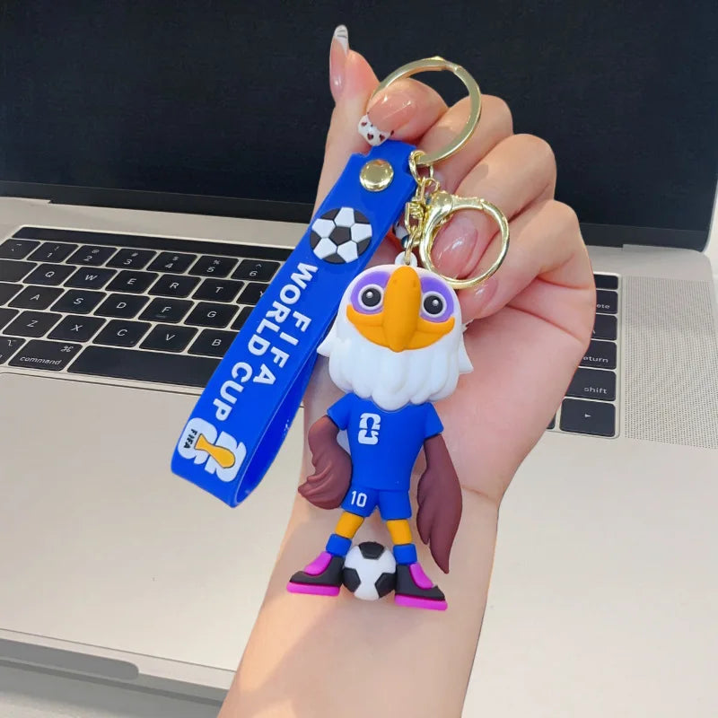 2026 Football Mascot Figure Collectible Soccer Fan Desktop Decoration