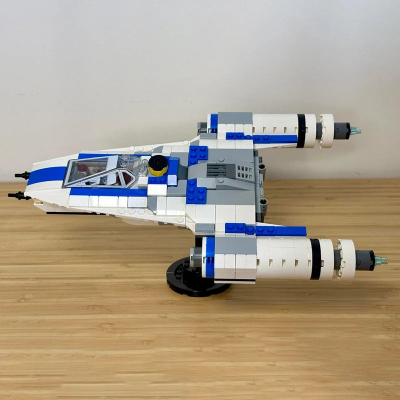 487PCS Star Batter U-Wing Starfighter 6-in-1 Bundle Rebel Fighter Multi-Functional MOC DIY Building Blocks Birthday Toys Gift
