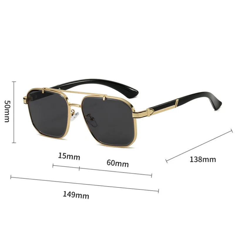 Square Sunglasses Fashion Sunglasses Women Trendy Vintage Glasses