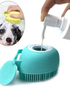 hot Bathroom Puppy Big Dog Cat Bath Massage Gloves Brush Soft Safety Silicone Pet Accessories for Dogs Cats Tools  Products