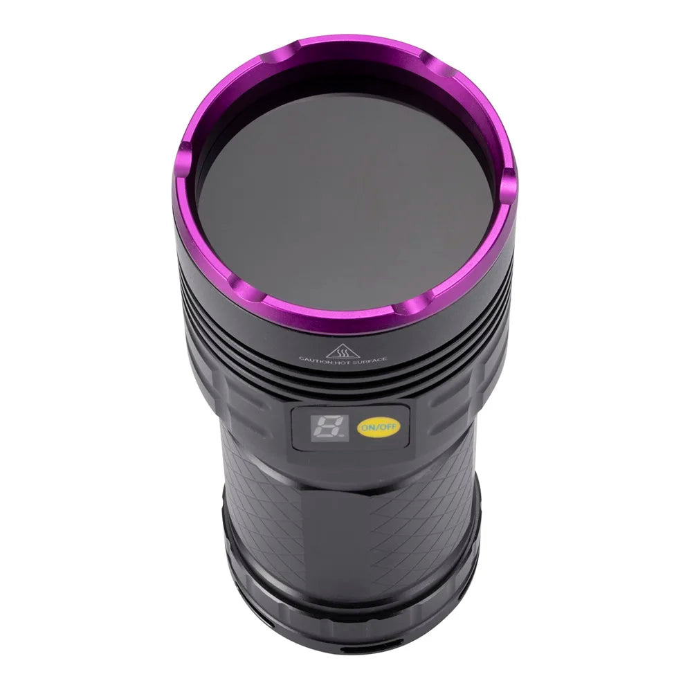 160W 365nm UV Blacklight Rechargeable Flashlight