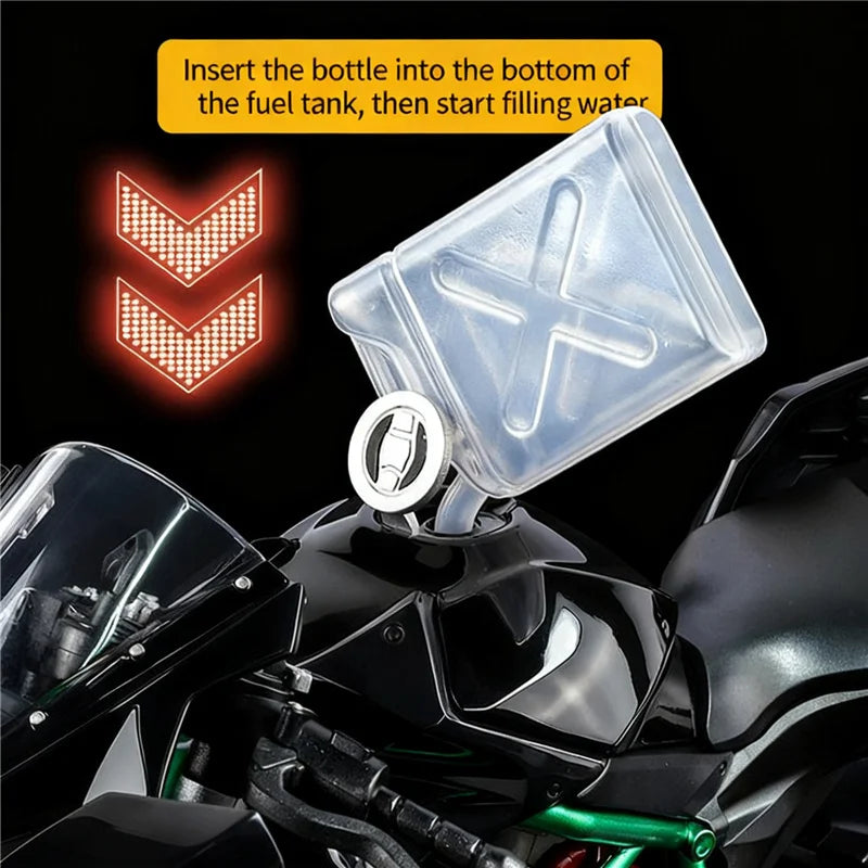 Key Control Diecast H2 H2R Sports Motorcycle Model 1 to 9 Scale