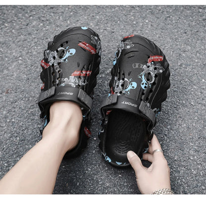 Soft Slippers EVA Men Outdoor Sandals Garden Clogs Male Casual Shoes Fashion Water Shoes Luxury Sandals Comfort Home