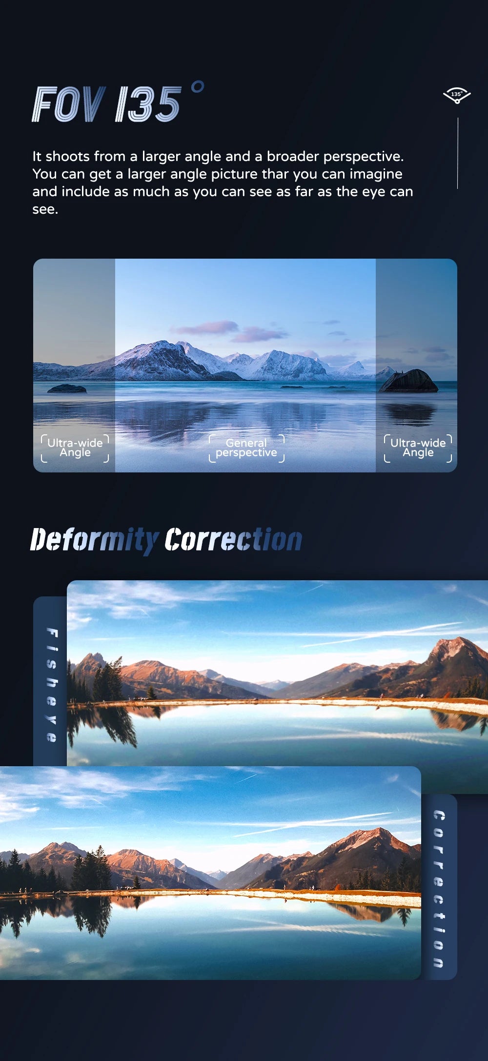 4K Waterproof Action Camera with HDR 6 Axis Stabilization and WiFi Connectivity