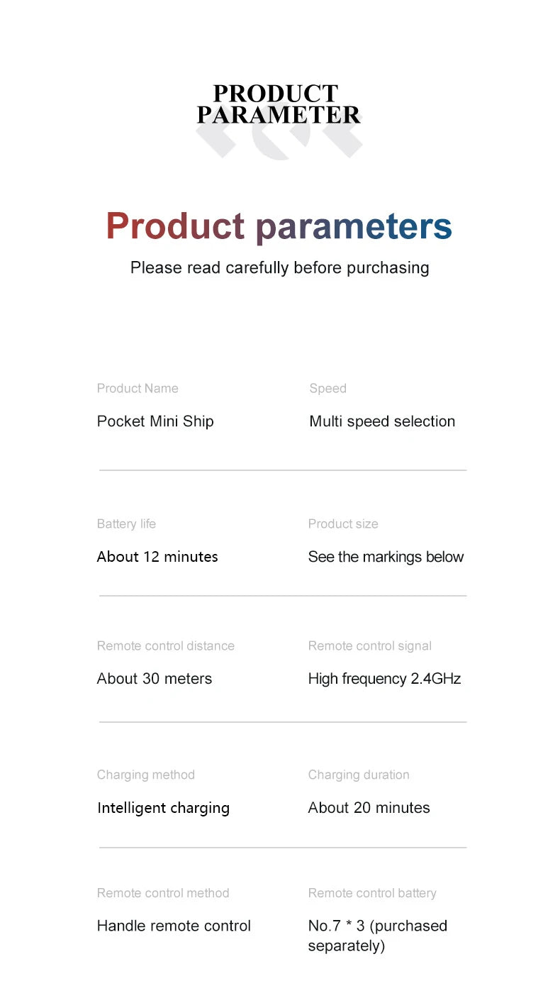 Mini Rc Boat 1/32 Radio Remote Controlled High Speed Ship with Led Light Palm Boat Summer Water Toy Pool Toys Models Gifts