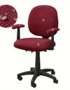 4pcs/set Split Office Chair Cover Swivel Computer Chairs Covers Stretch Dust Armchair Slipcovers Gaming Room with Armrest Covers
