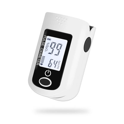 Oximeter Digital Finger Pulse Oximeter LED Screen Finger Clip SPO2 PR Heart Rate Monitor Blood Oxygen Saturation Monitor