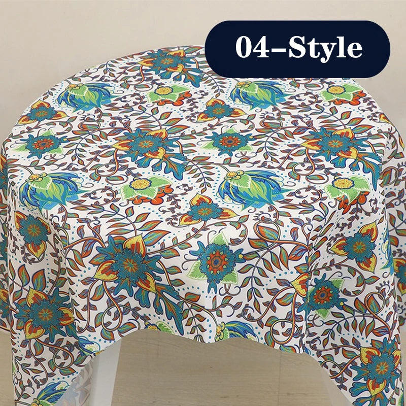 1M/2M/3M 30colors plant floral print canvas fabric for Home textile DIY sewing tent tablecloth, luggage bags Cloth by the meter