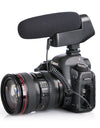 Cardioid Shotgun Condenser Microphone for Canon Sony Nikon DLSR Camera Youtube Streaming vlogging Video Shooting