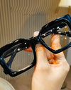 Luxury Acetate Spectacle Frame Fashion Retro Square Eyeglasses Optical Prescription Frames