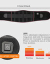 Electric Heating Belt With Adjustable Temperature Vibration Massage Waist Warmth and Hot Compress Belt