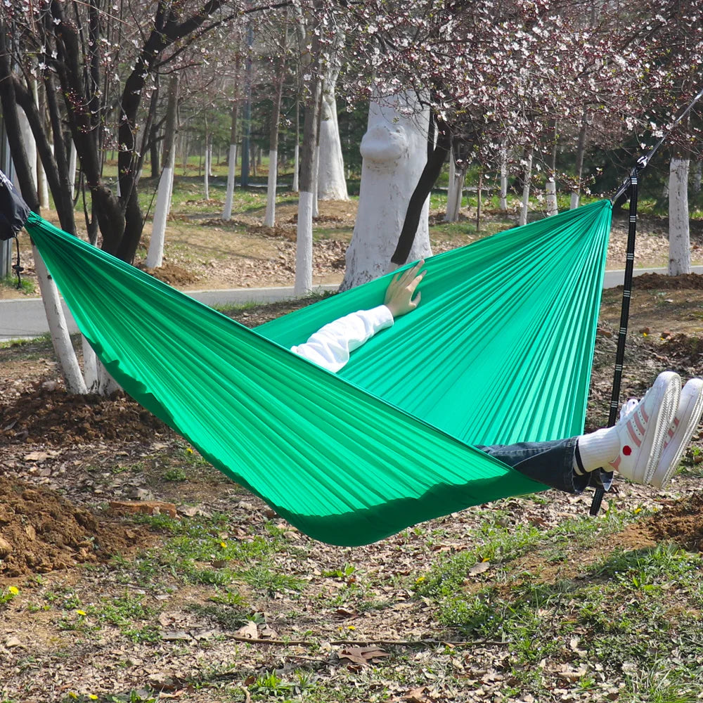 Parachute Hammock Outdoor-Furniture Sleeping-Hamaca Survival Garden Camping Travel Leisure