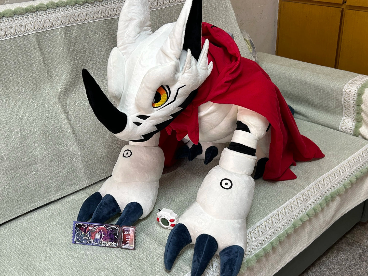 Giant Digital Monster Plush Cushion Soft Stuffed Doll