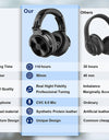 Wireless Headphones Bluetooth 5.2 Headset Over Ear Stereo Super Bass Earphones With Microphone For Phone PC Sport