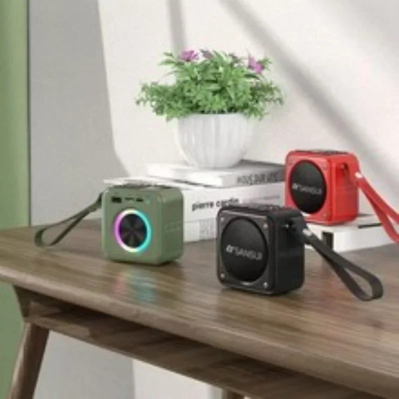 SANSUI U3 Portable Bluetooth Speaker with Deep Bass Supports TF Card USB FM AUX Hands Free Call for Outdoor Indoor Party