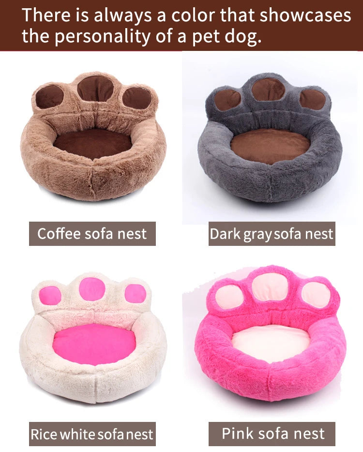 Plush Pet Kennel Bed Cushion Sofa for Dogs and Cats