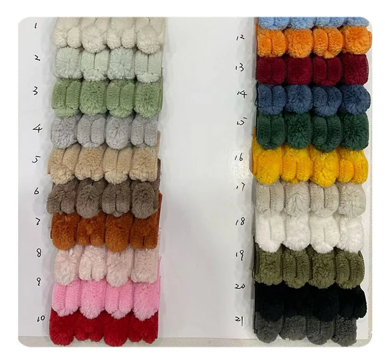 1M/2M/3M/5M Thick Plush solid color Chain Corduroy Fabric Polyester and Nylon Warm Coat Clothing Handmade Sewing Sofa Pillow DIY