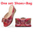Red Shoe and Bag