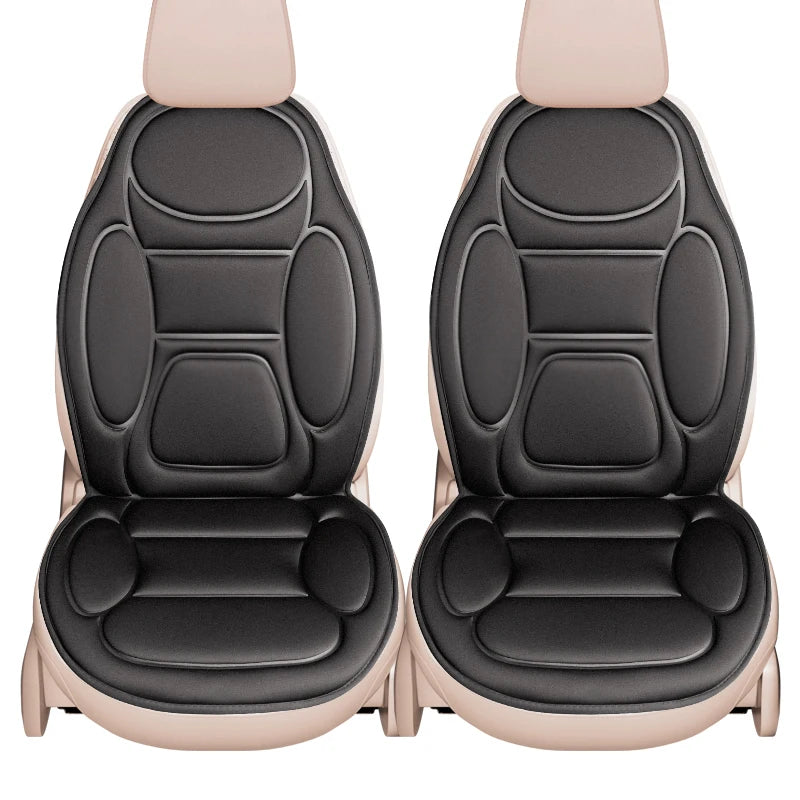 Winter Heated Car Seat Cover 12V Heating Warmer Car Seat Cushion 1/2pcs Auto Universal Car Seat Protector Cloak Cover Pads Set